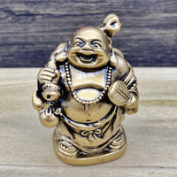 Gold Buddha Figurine 2"