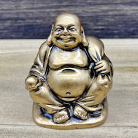 Gold Buddha Figurine 2"