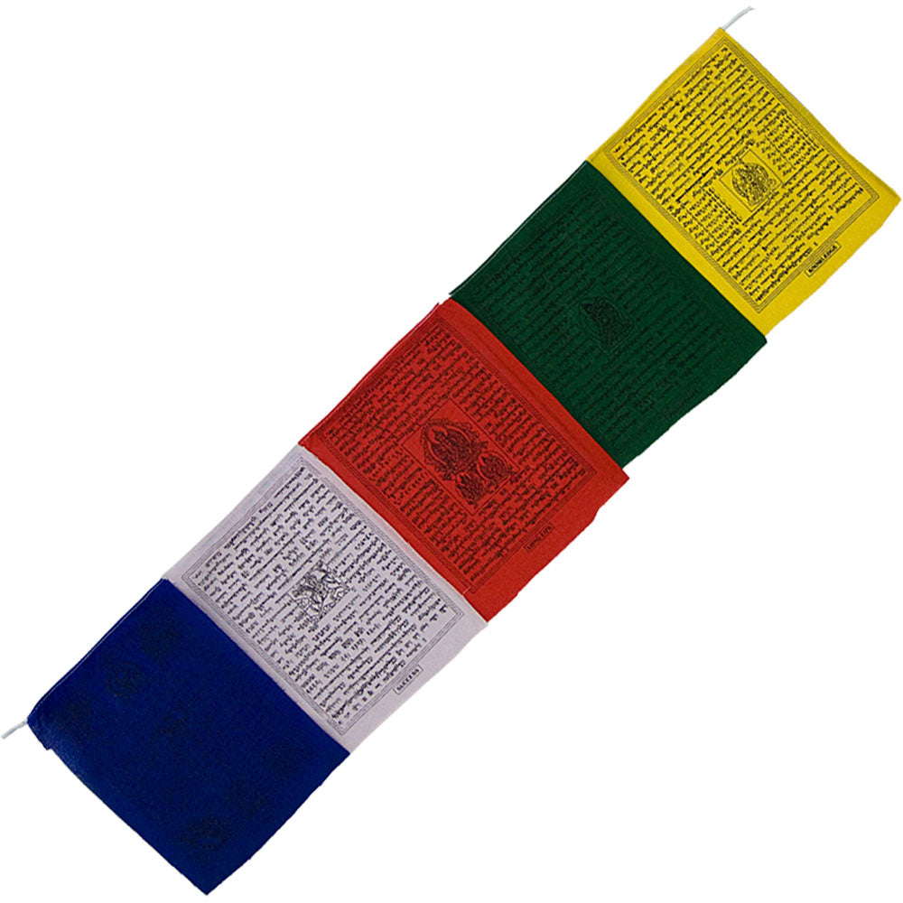 Medium Tibetan Prayer Flags - 25 Flaps 144"